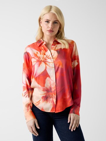 MARCIANO LOS ANGELES Bluse in Orange: Vorderseite