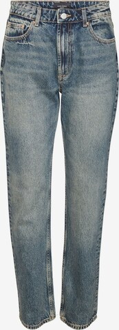 VERO MODA Regular Jeans 'HAILEY' in Blauw: voorkant