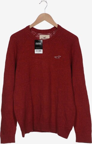 HOLLISTER Sweater & Cardigan in M in Red: front