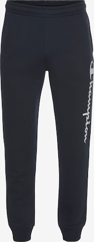 Champion Authentic Athletic Apparel Pants in Blue: front