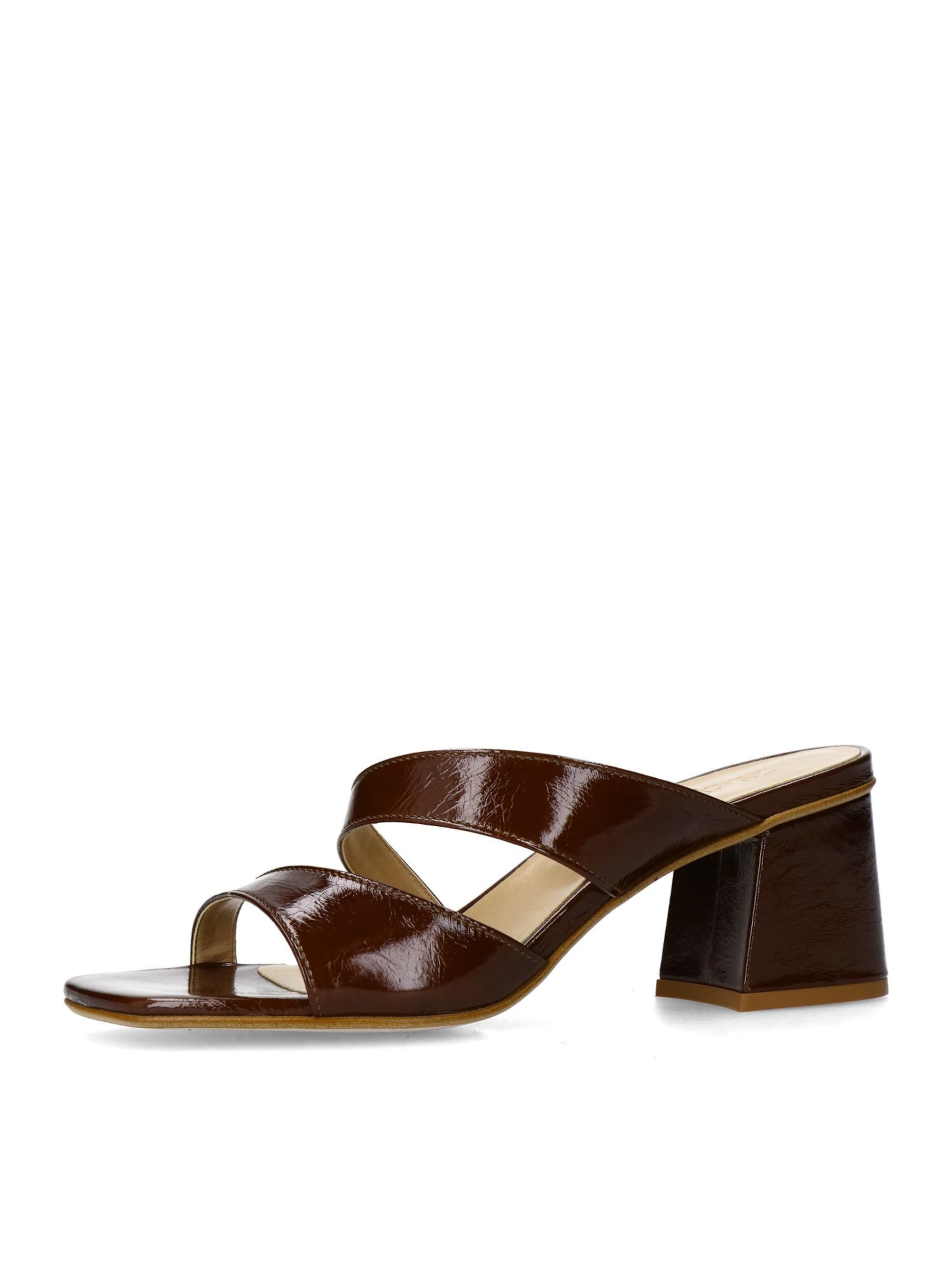 SACHA Sandals in Brown: front