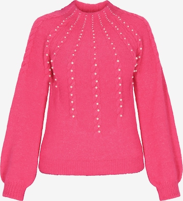 faina Пуловер в розово: отпред