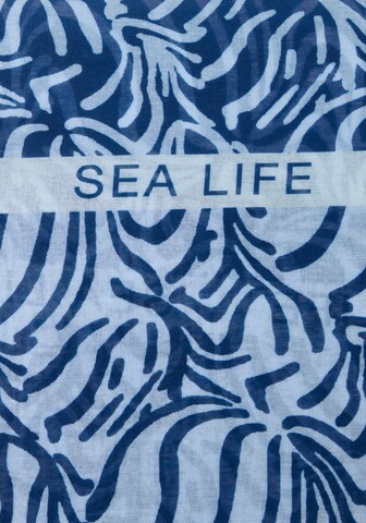 LAURA SCOTT Wrap in Blue