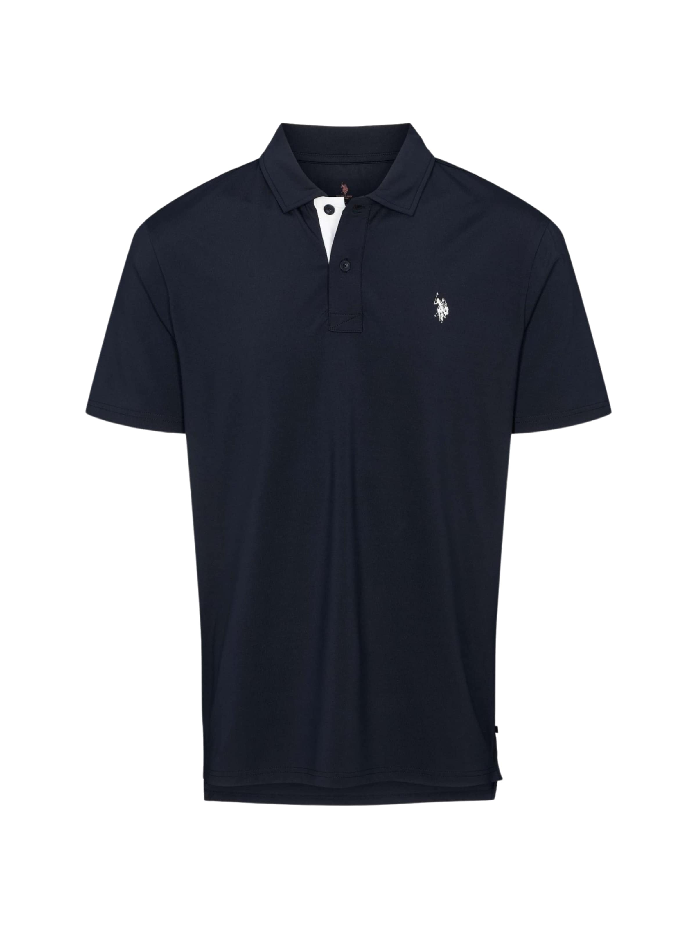 Fit confort Chemise ' Clark Polo ' U.S. POLO ASSN. en bleu : devant