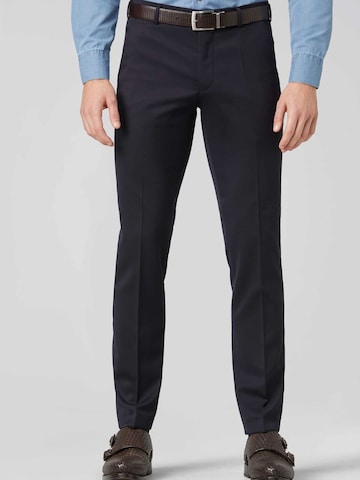 MEYER Slimfit Broek 'Bonn' in Blauw: voorkant