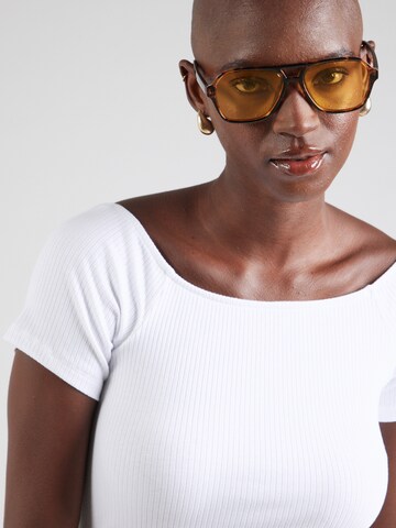 PIECES T-Shirt 'PCSYNA' in Weiß