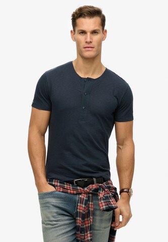 T-Shirt Superdry en bleu : devant