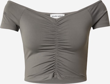studioselect Shirt 'Romy' in Grau: Vorderseite