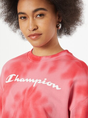 Sweat-shirt Champion Authentic Athletic Apparel en rouge