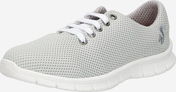 Sneaker bassa di thies in grigio: frontale