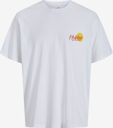 T-Shirt 'JORWOWIE' JACK & JONES en blanc : devant