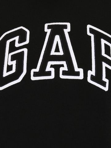 Gap Petite Sweatshirt 'HERITAGE' in Zwart