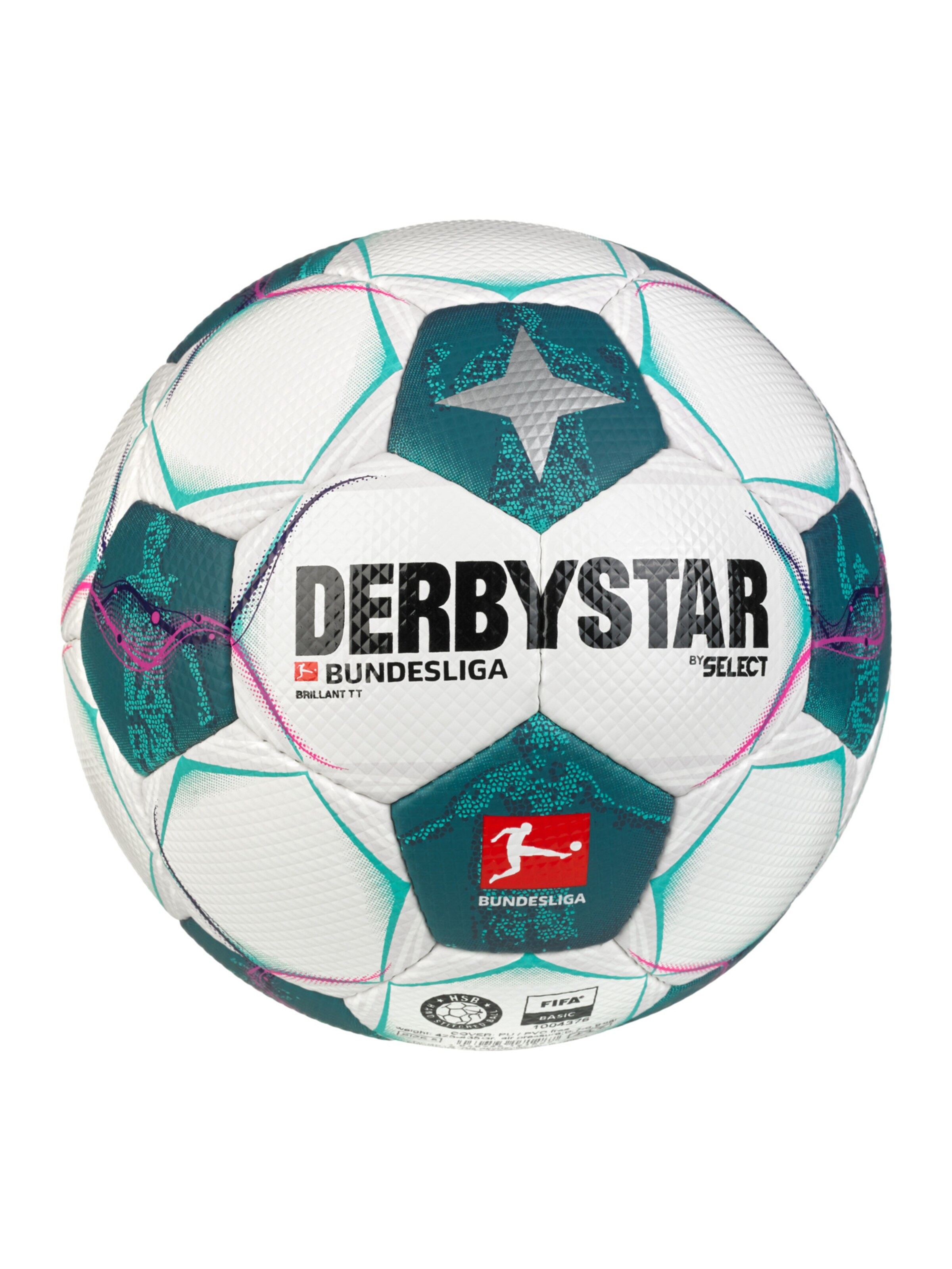 DERBYSTAR Ball in White: front
