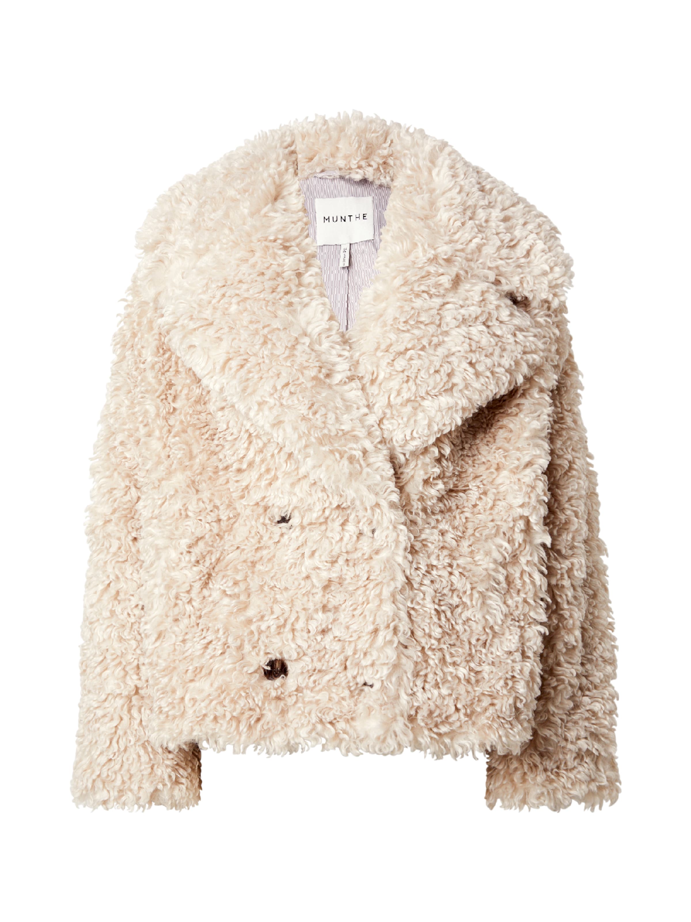 Munthe Jacke 'Lestine' in Beige: Vorderseite