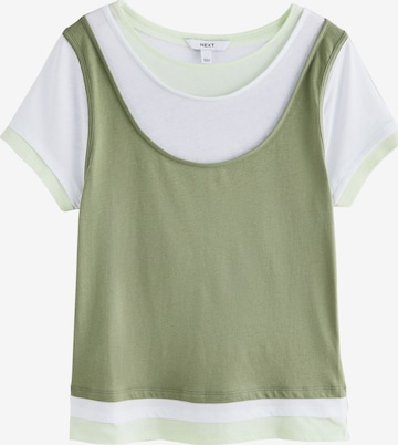 Next Футболка в Зеленый: спереди