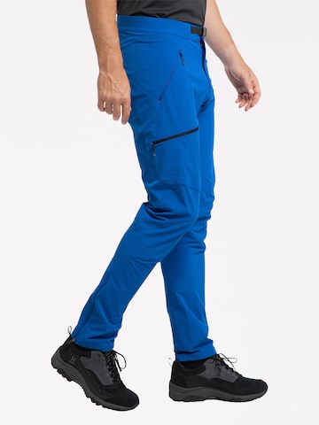 Haglöfs Regular Workout Pants 'Lizard' in Blue