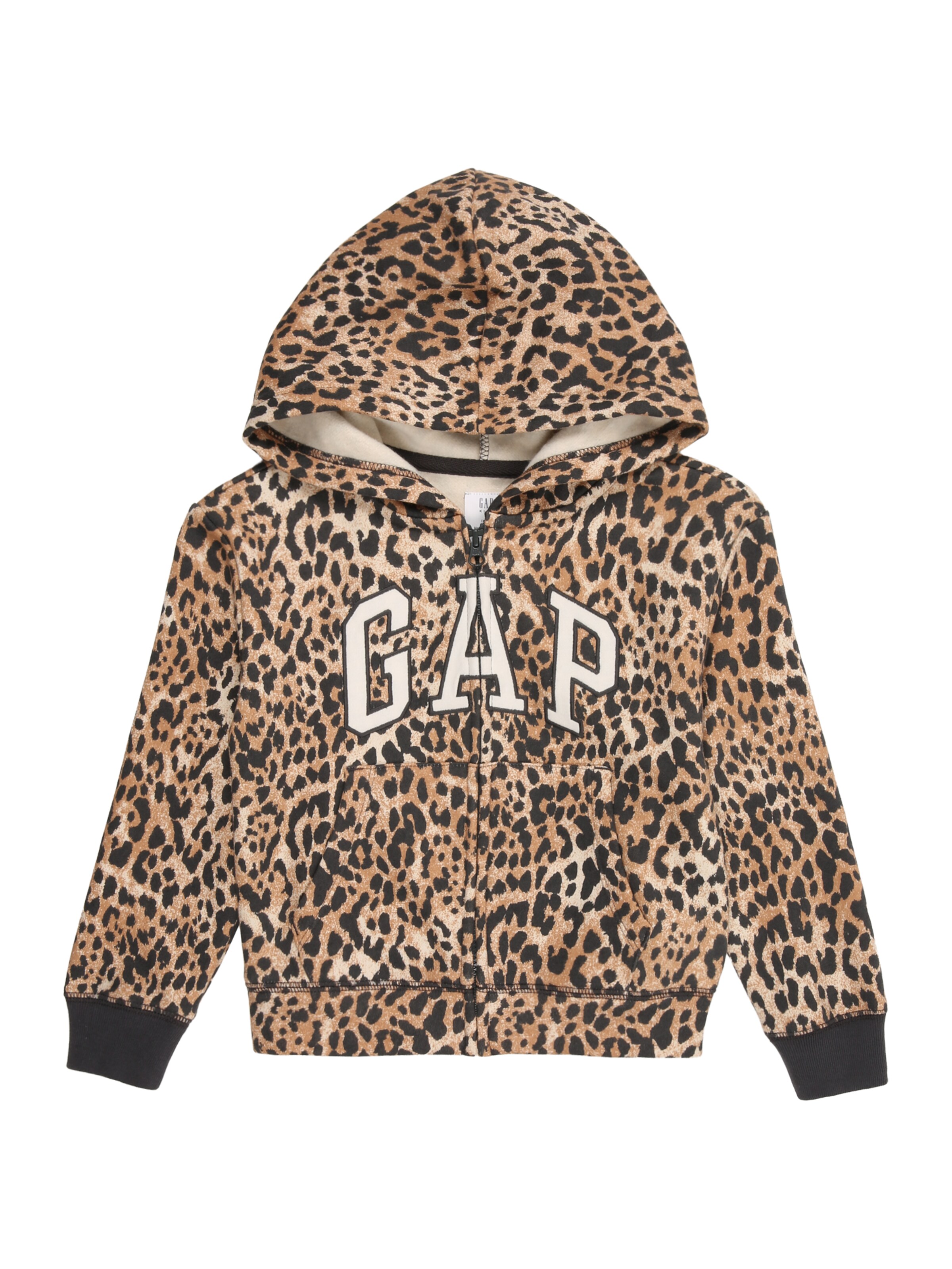 GAP Mikina 'HERITAGE' – hnědá: přední strana