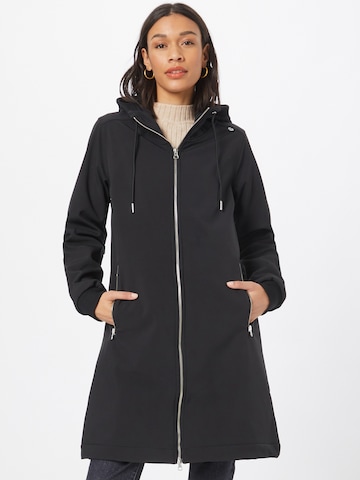 Danefae Between-seasons coat 'Jane' in Black: front