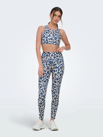 ONLY PLAY Skinny Sportnadrágok 'ONPRYA-2- FERN' - szürke