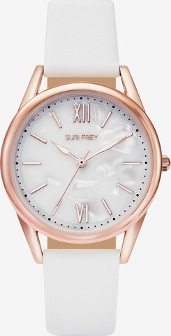 Suri Frey Analog Watch 'Peppy' in White: front