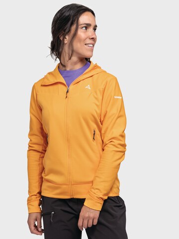 Schöffel Funktionsfleecejacke 'Blaueis' in Orange: Vorderseite