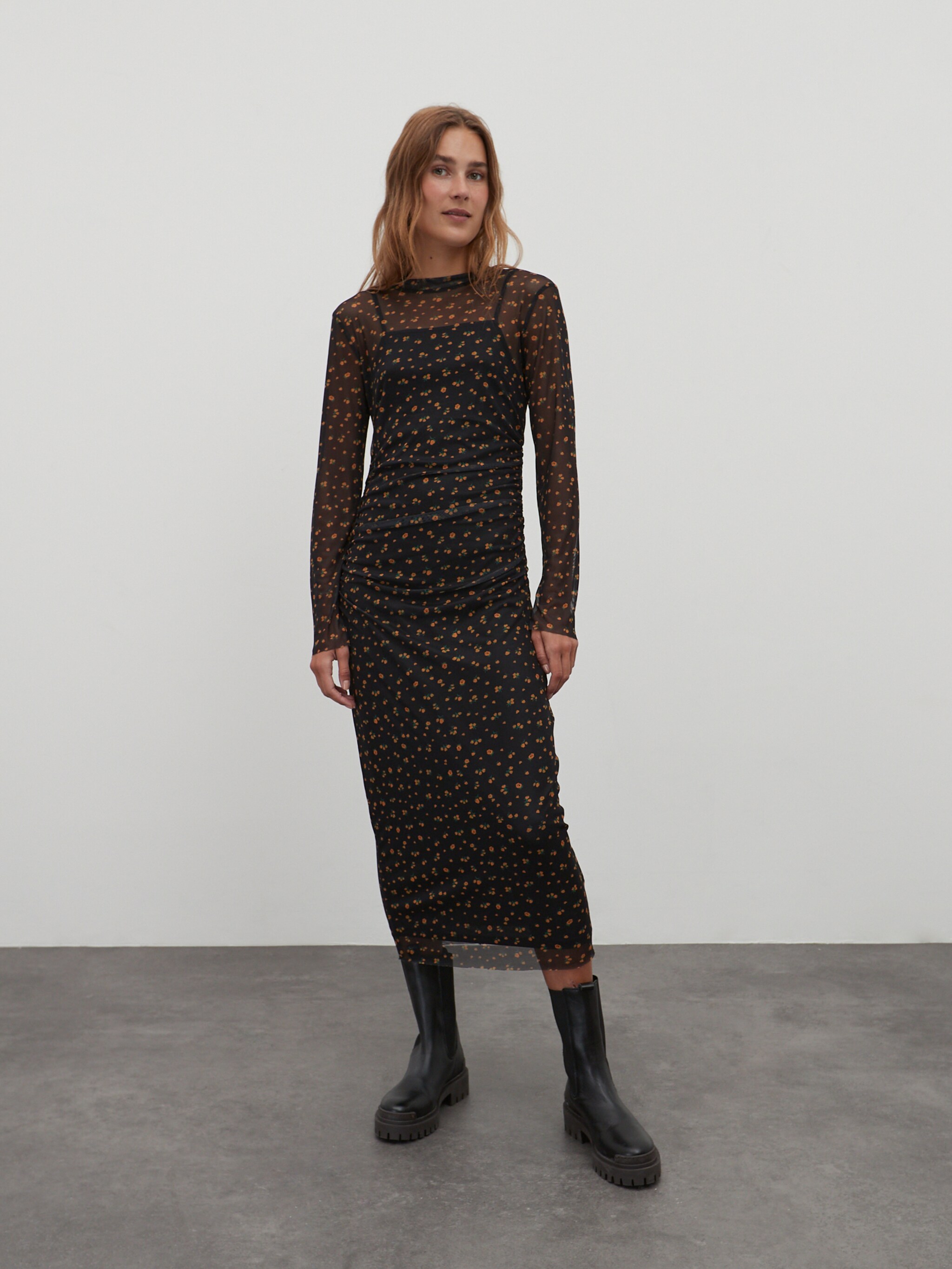 EDITED Producten Jurk 'Nati' Groen