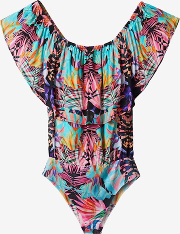 Desigual Shirt Bodysuit 'POPPY' in Mixed colors: front