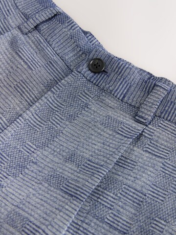 regular Pantaloni con pieghe di Next in blu