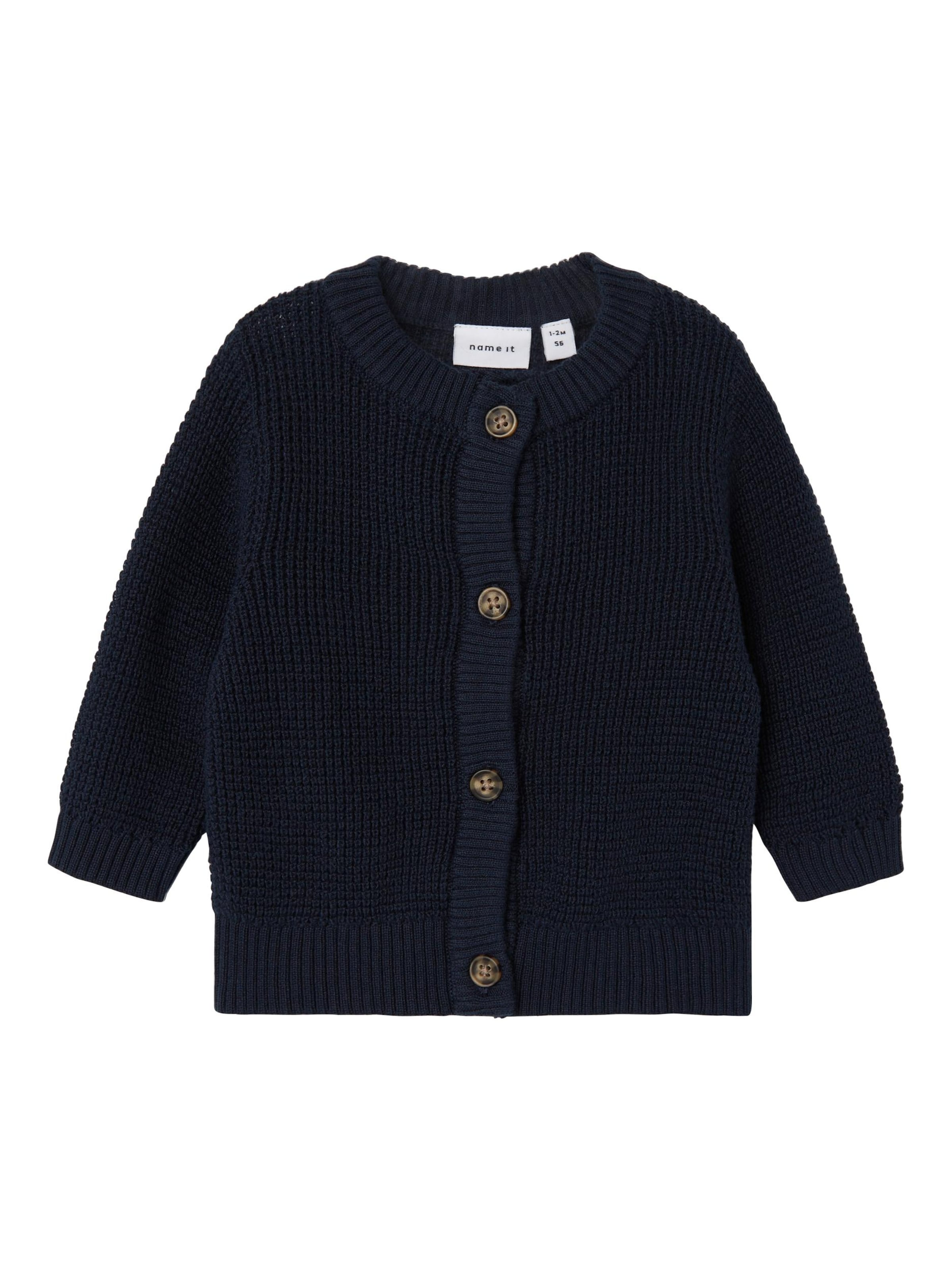 NAME IT Knit Cardigan 'NBNBubba' in Blue: front