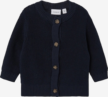 NAME IT Knit Cardigan 'Bubba' in Blue: front