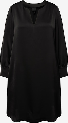 Robe Ulla Popken en noir : devant