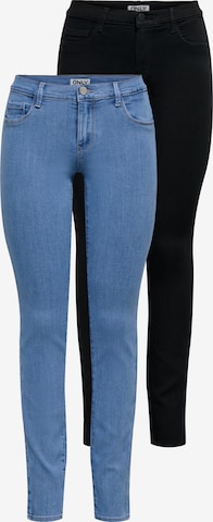 ONLY Skinny Fit Дънки 'ONLRAIN' в синьо: отпред