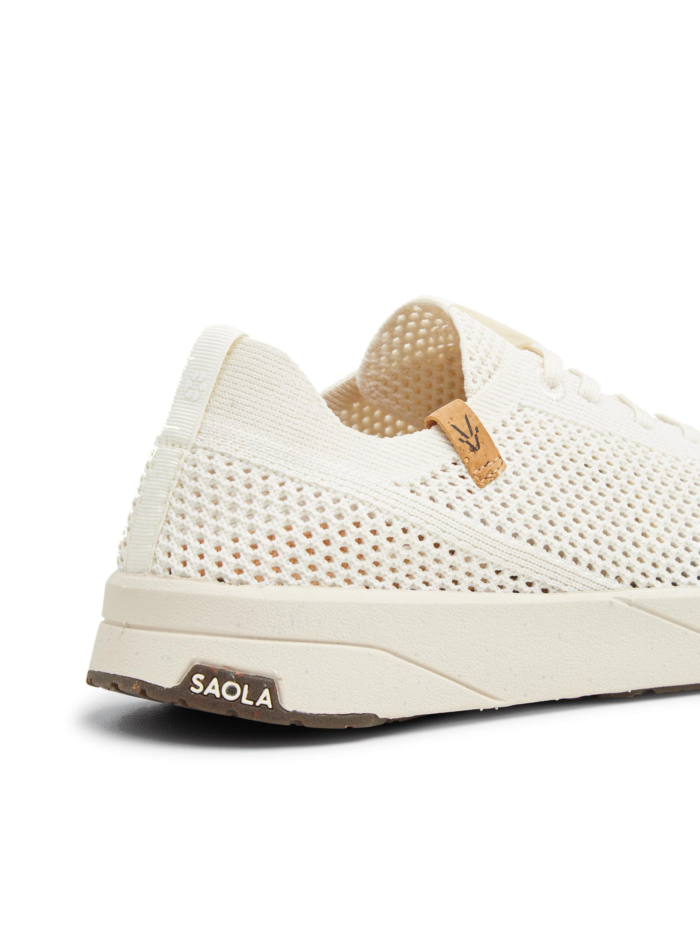 SAOLA Slipper 'Ezo W White'‌‌ in Weiß