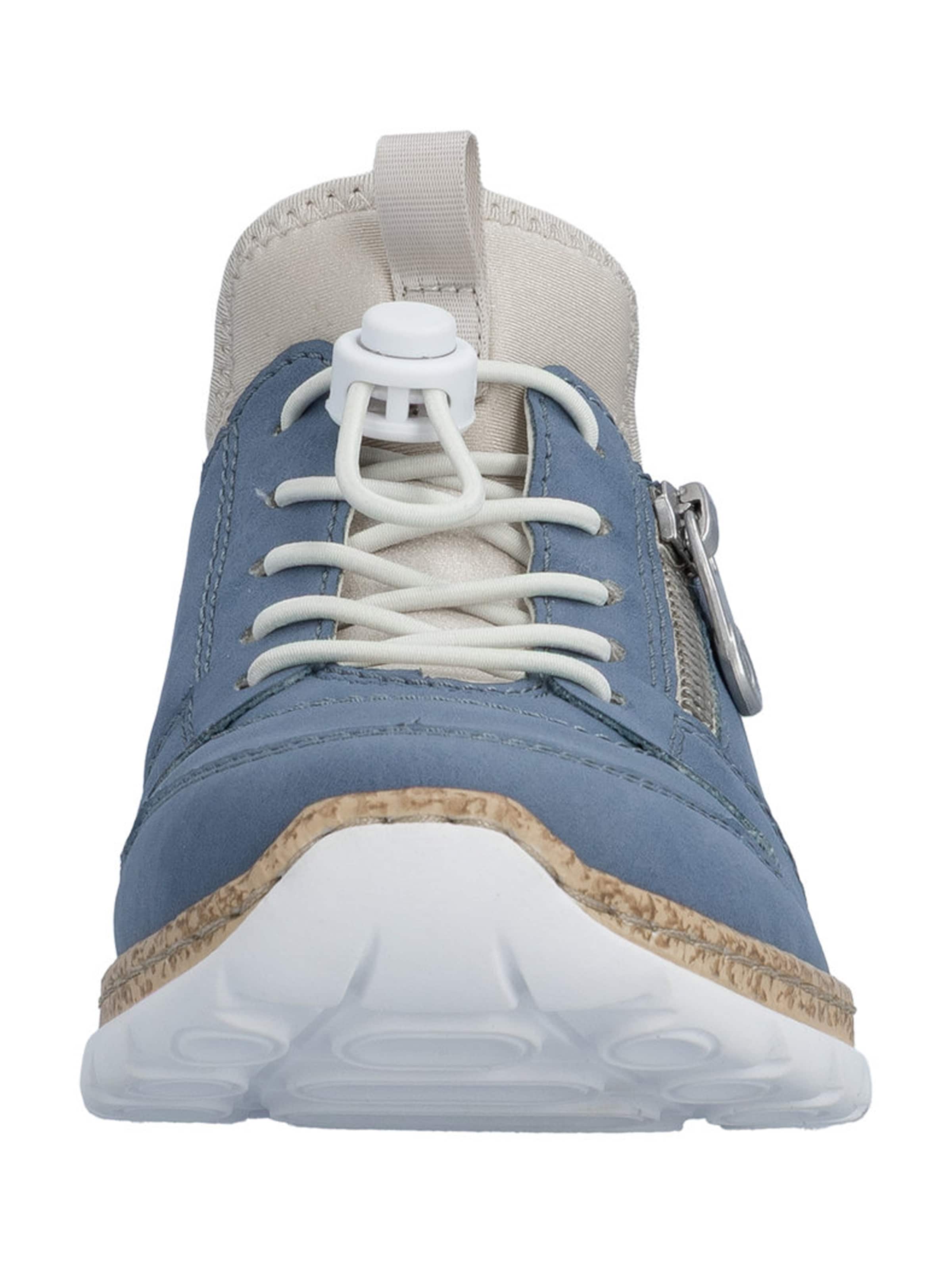 Rieker Schnürschuh in Blau