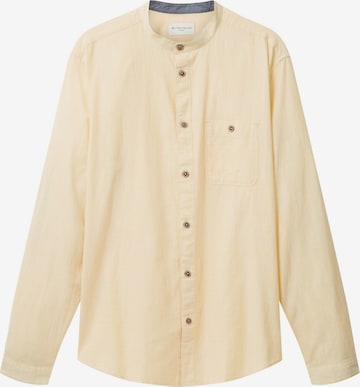 TOM TAILOR Overhemd in Geel: voorkant