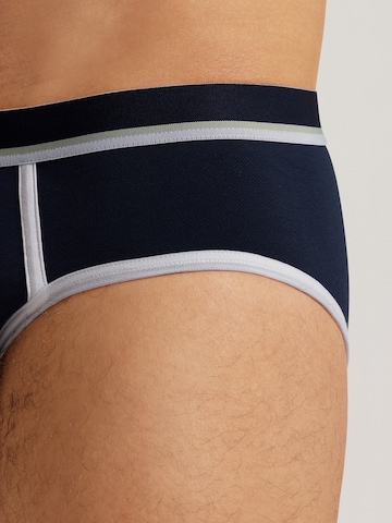 Hanro Slip ' Pierre ' in Blauw