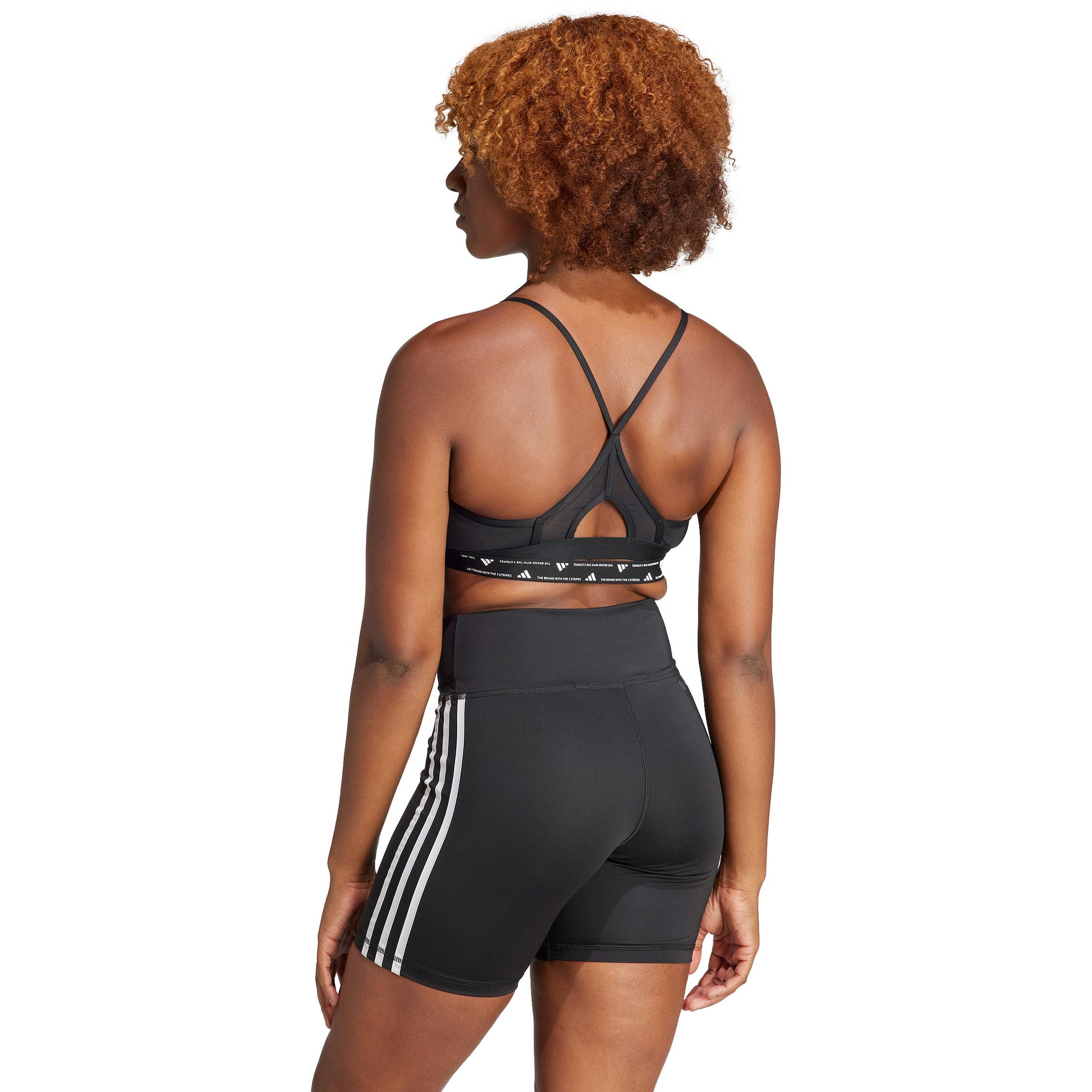 Bustino Reggiseno sportivo 'AERCT LS 3S BRA' di ADIDAS PERFORMANCE in nero