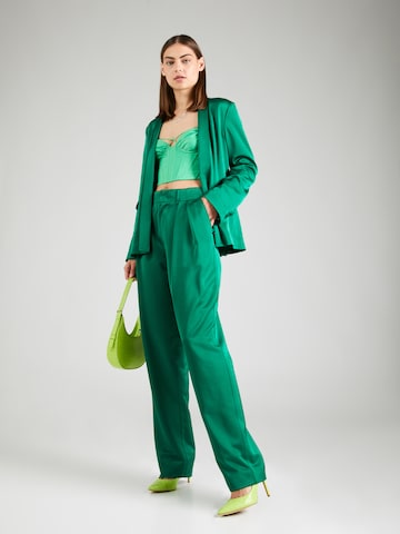SCOTCH & SODA Loosefit Παντελόνι πλισέ 'Faye' σε πράσινο