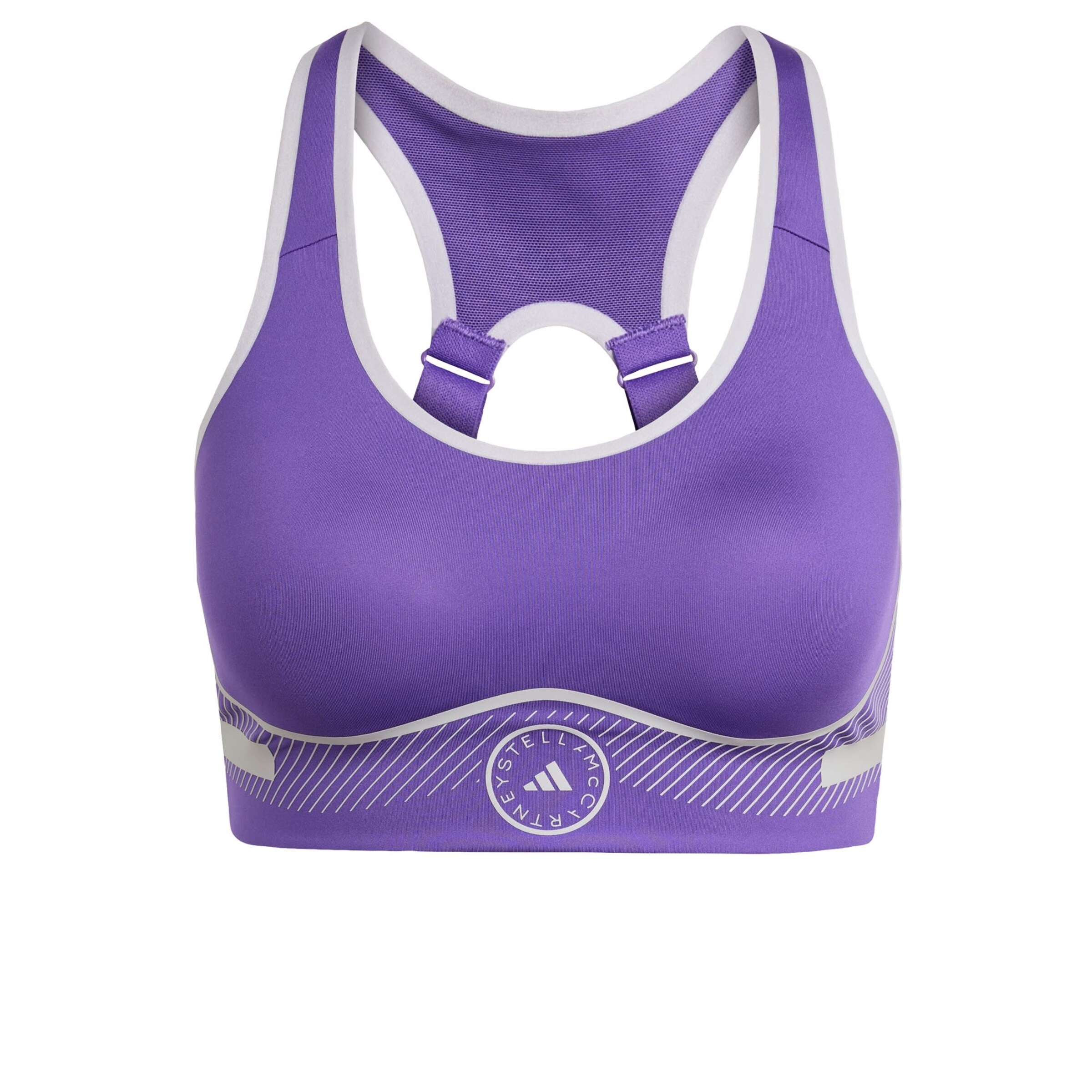 ADIDAS BY STELLA MCCARTNEY - Bustier Sujetador deportivo 'TruePace' en lila