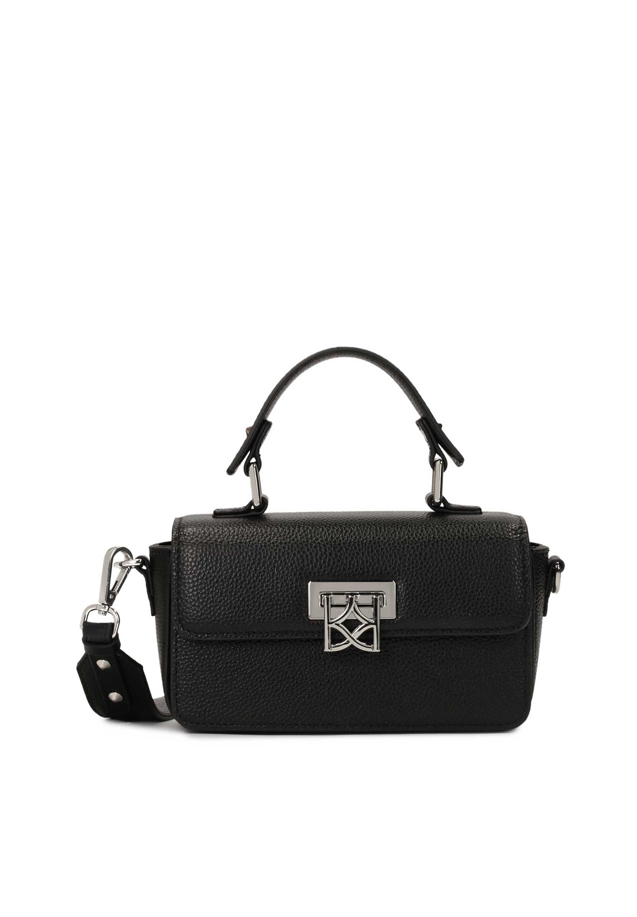 Kazar Handbag in Black: front
