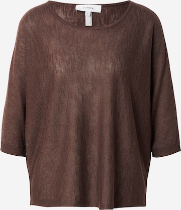 COMMA Svetr – hnědá: přední strana