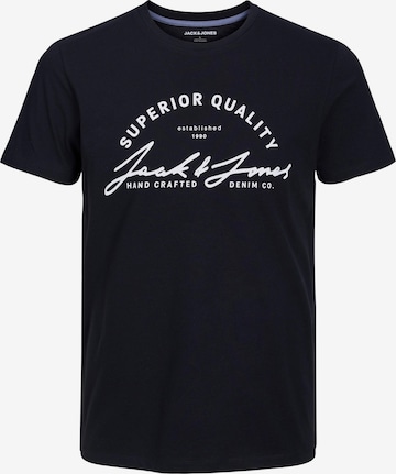 T-Shirt 'ACE' JACK & JONES en noir : devant