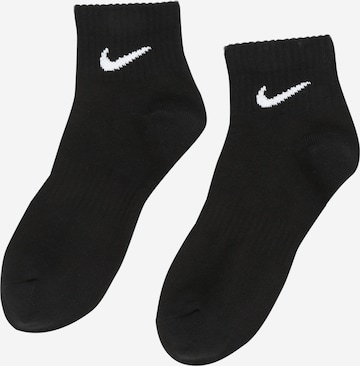 juoda NIKE Sportinės kojinės: priekis