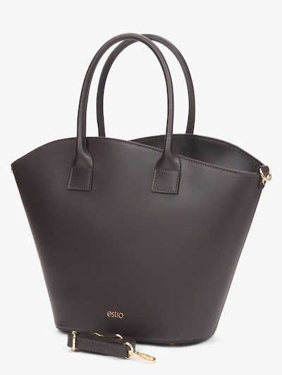 Estro Shopper '85565' in One Size in de kleur Donkerbruin, Productweergave