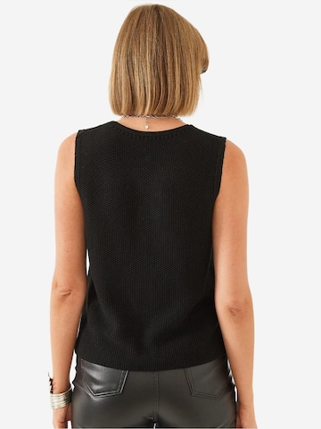 Bianco Lucci - Colete de malha em preto