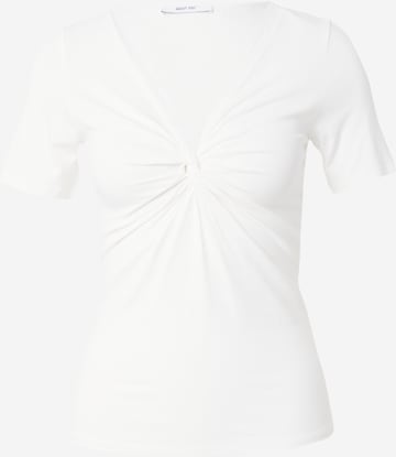 ABOUT YOU Μπλουζάκι 'Elora' σε λευκό: μπροστά