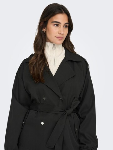 Manteau mi-saison 'SEPIA' ONLY en noir