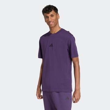ADIDAS SPORTSWEAR Performance Shirt 'Essentials' in Purple: front