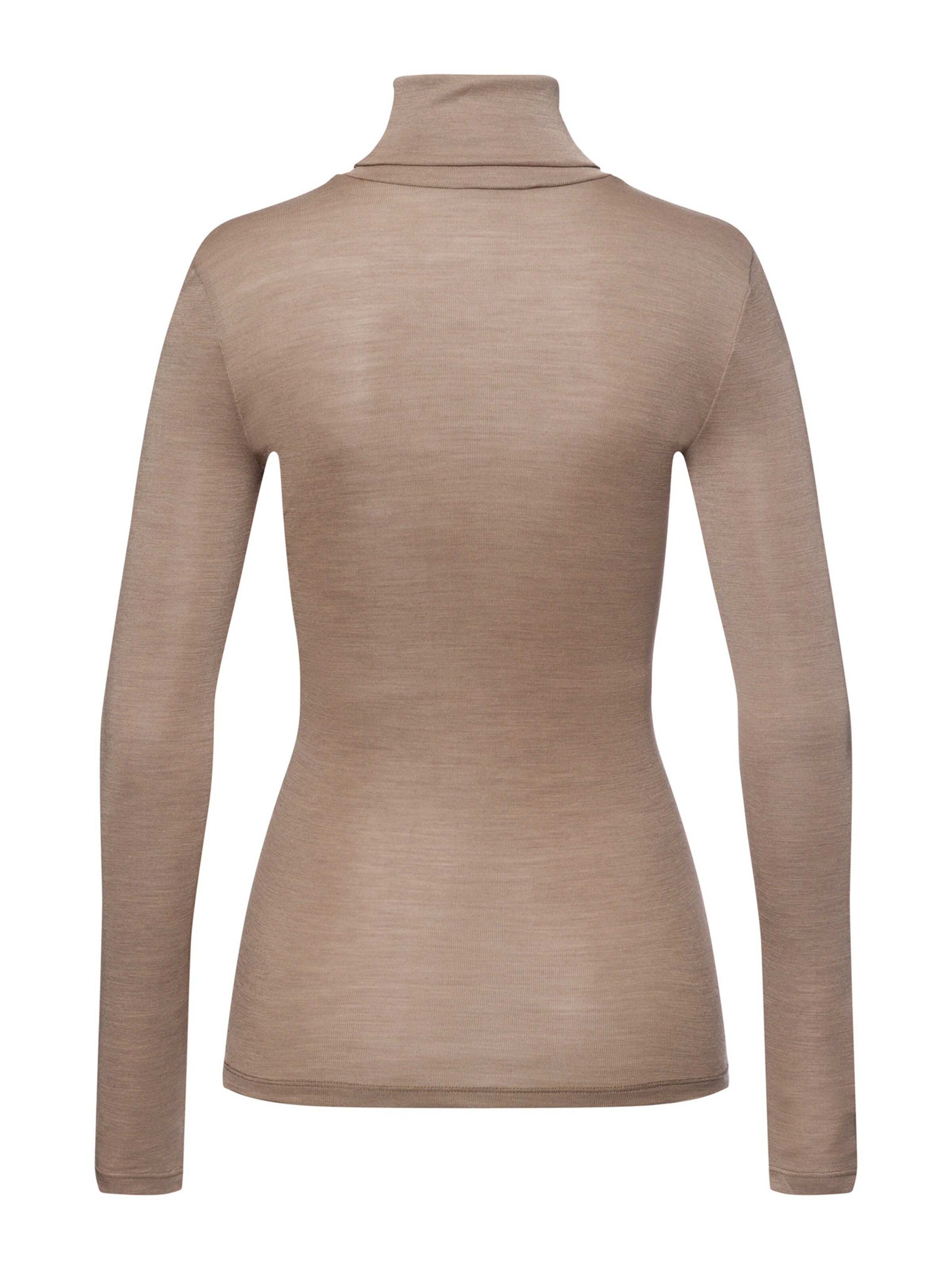 Maillot de corps ' Woolen Silk ' Hanro en marron