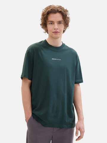 T-Shirt TOM TAILOR DENIM en vert